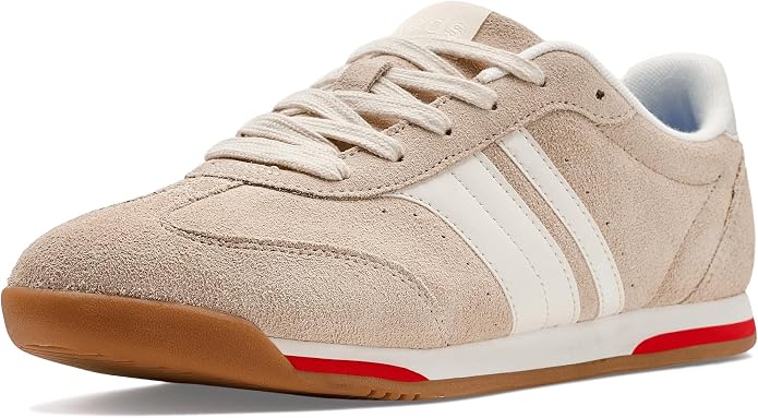 Parchment/Egret Suede/Leather
