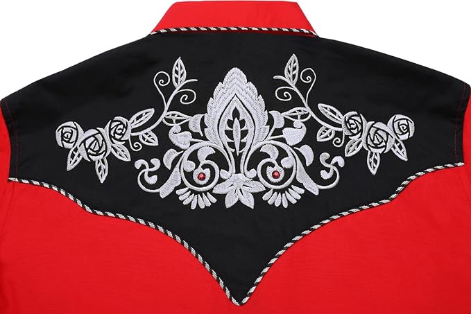 Red With Rhinestone