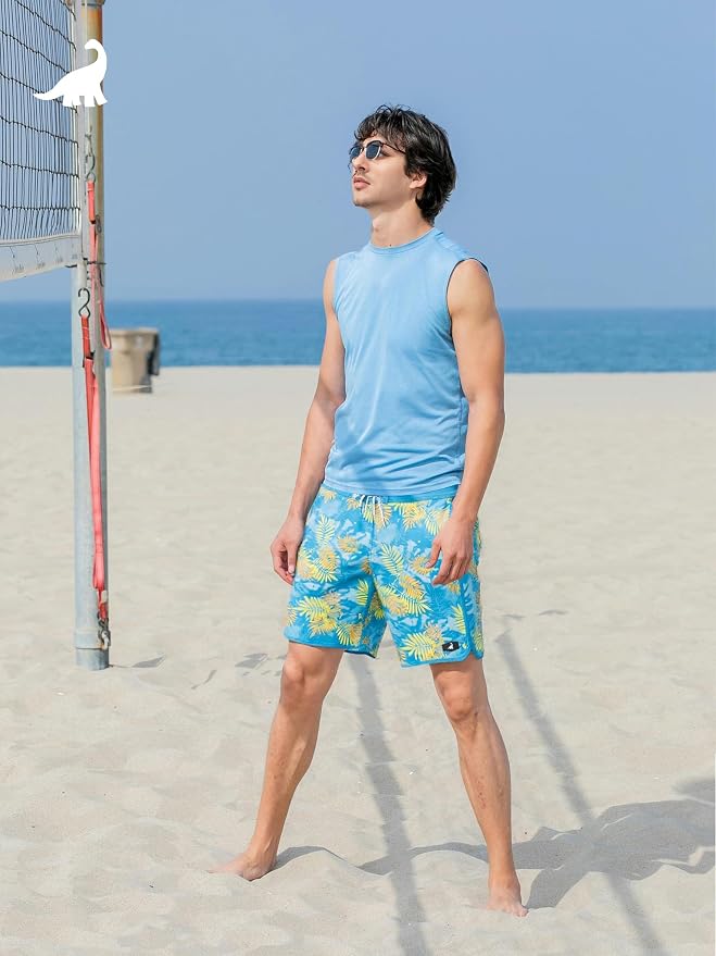 28 Light Blue-coconut Tree