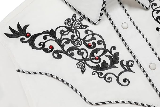 White With Rhinestone