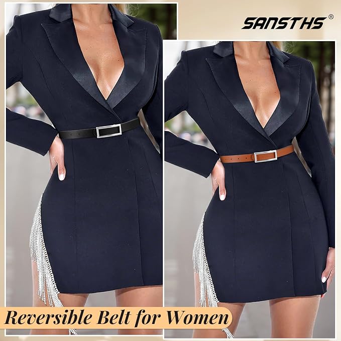 1pcs-black/Brown(sliver Buckle)