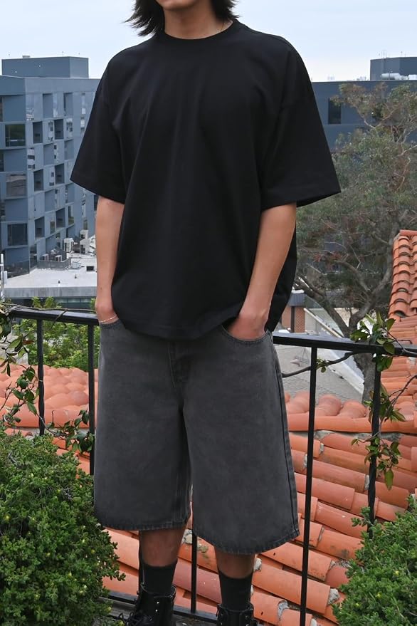 Stone Black Denim