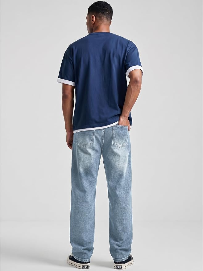 Light Washed Blue