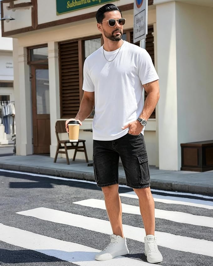 Black Flap Back Pocket