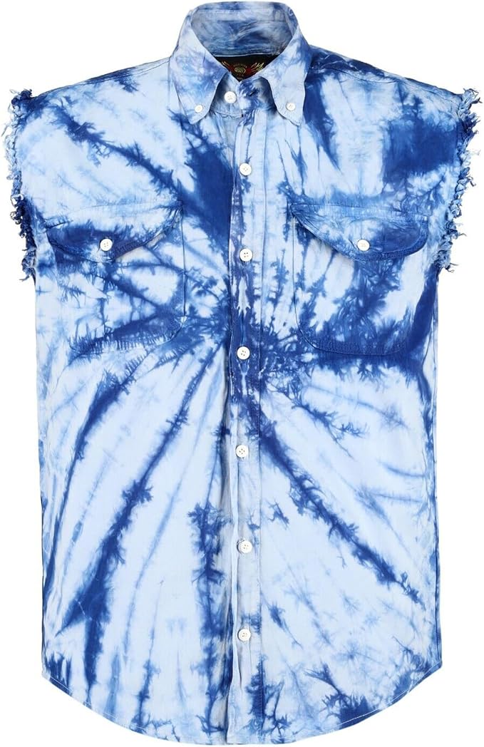 Tie/Dye Blue Denim