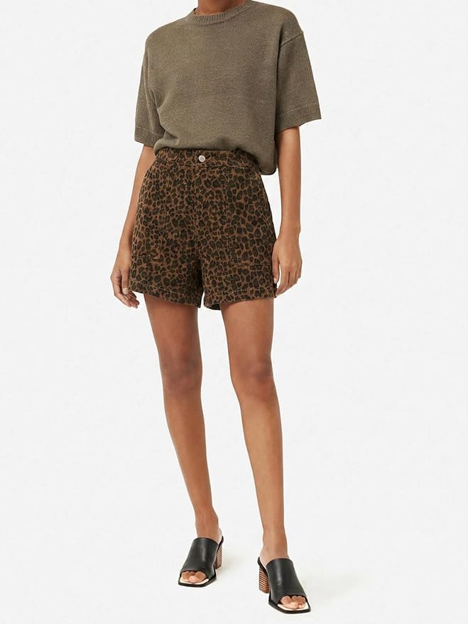Brown Leopard Print