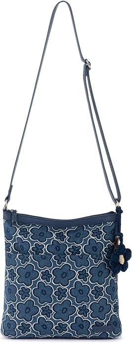 Denim Retro Flower