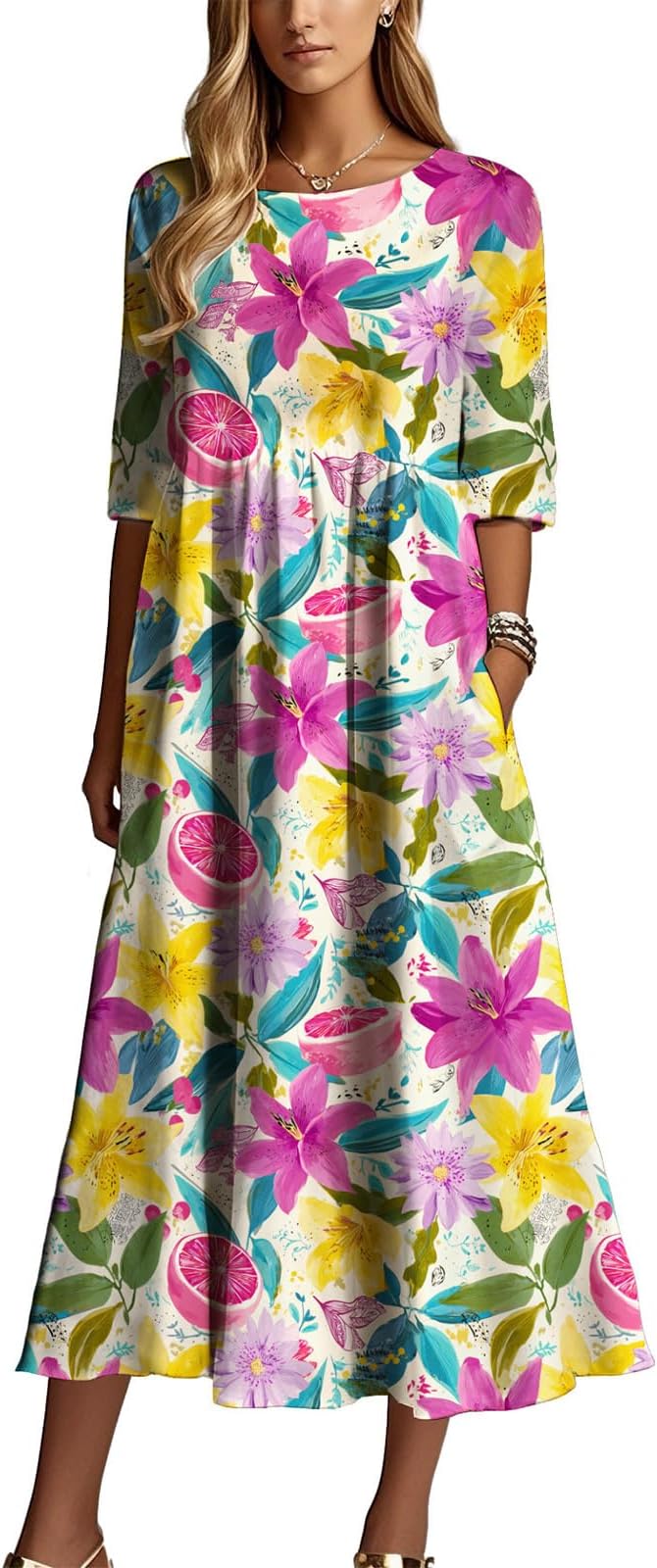 Floral Dress 03