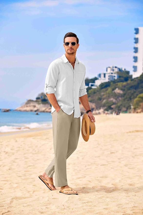 White Shirt/Khaki Pants