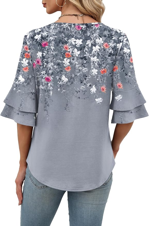 Grey Floral
