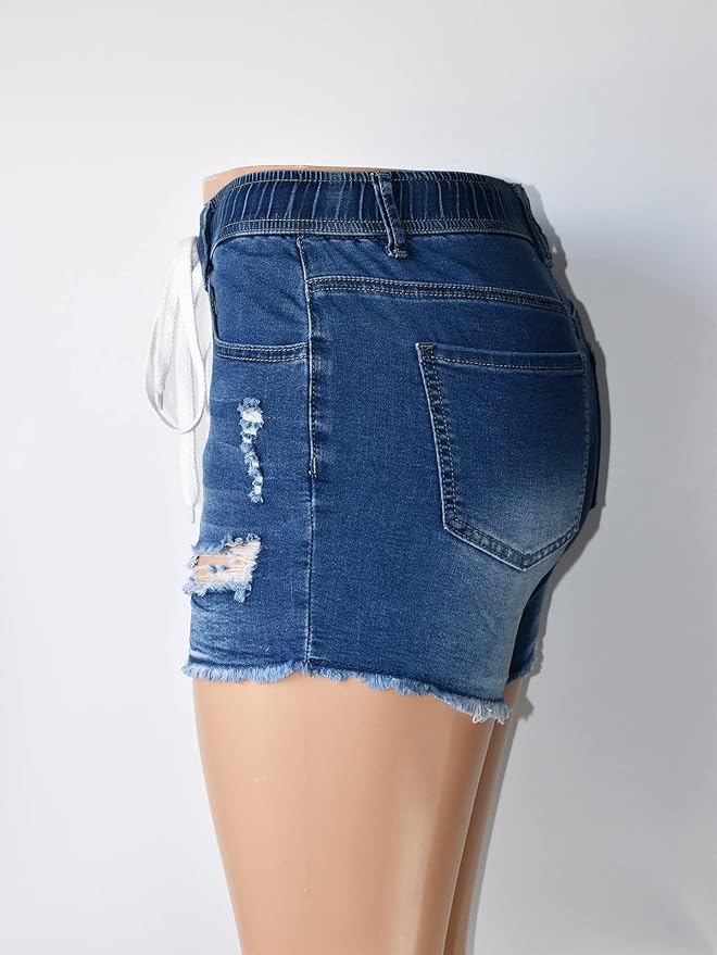 Blue With Drawstring