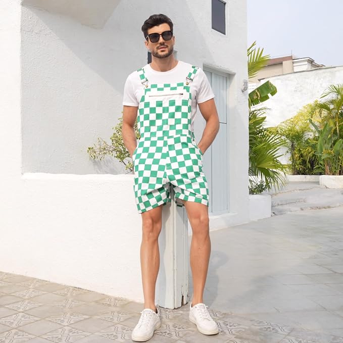 Green Overall-short