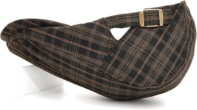 Plaid Black Brown