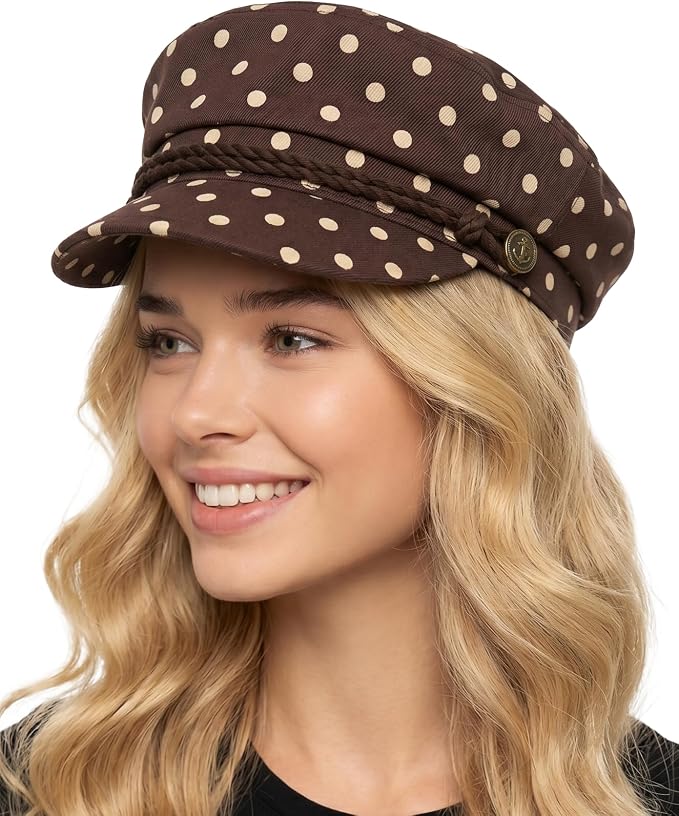 Polka Dots - Brown