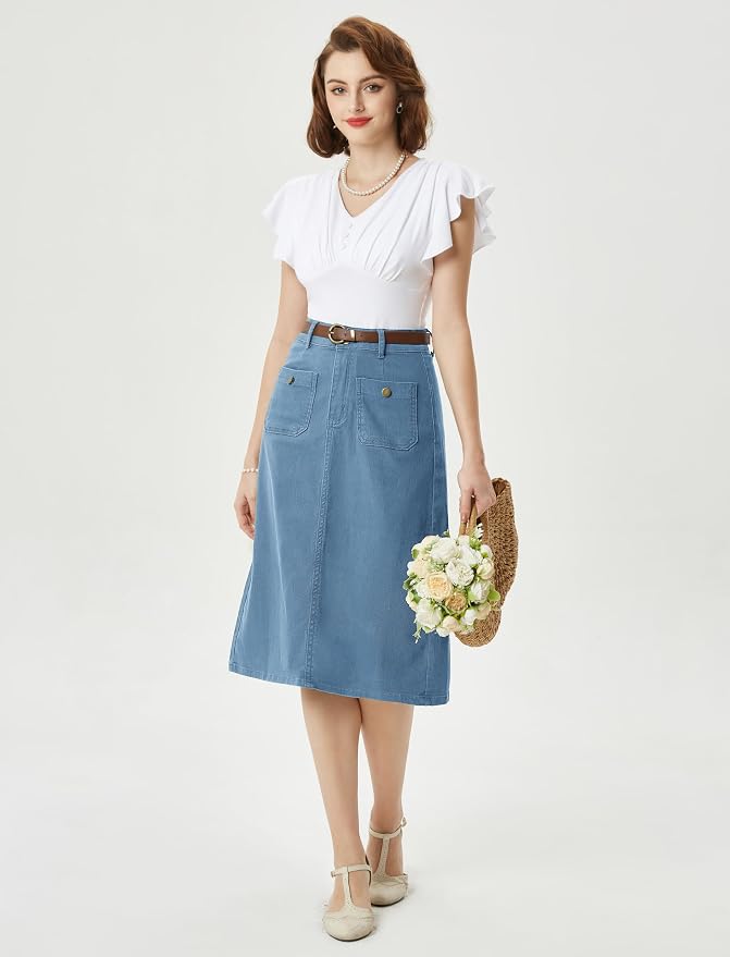 Light Denim Blue