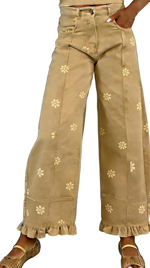 Khaki Floral