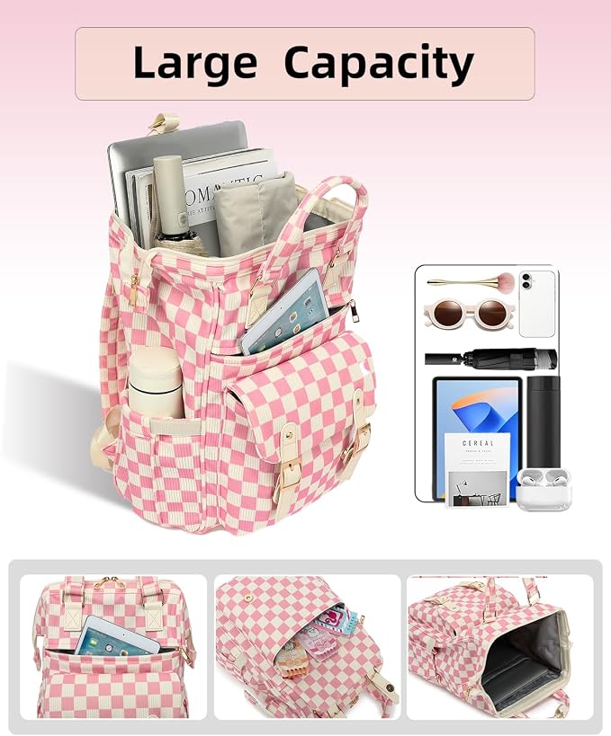 Checkered Pink