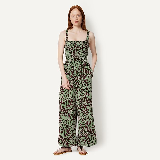 Sage Green Abstract Palms