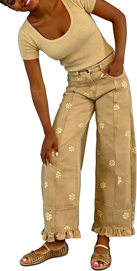 Khaki Floral