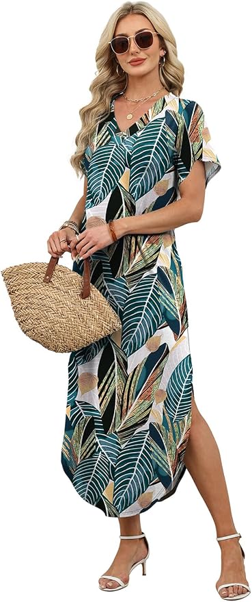 Floral Palm Leaf
