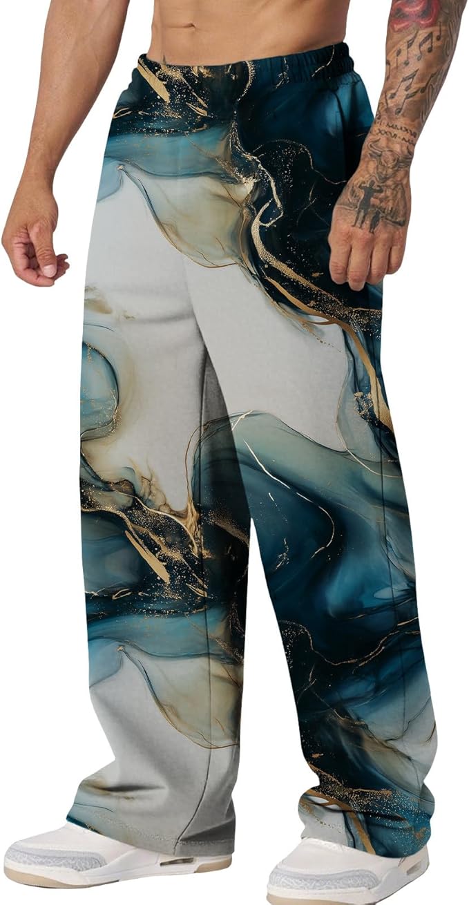 Blue Gold Marble