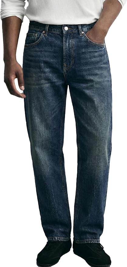 Dark Blue Ripped
