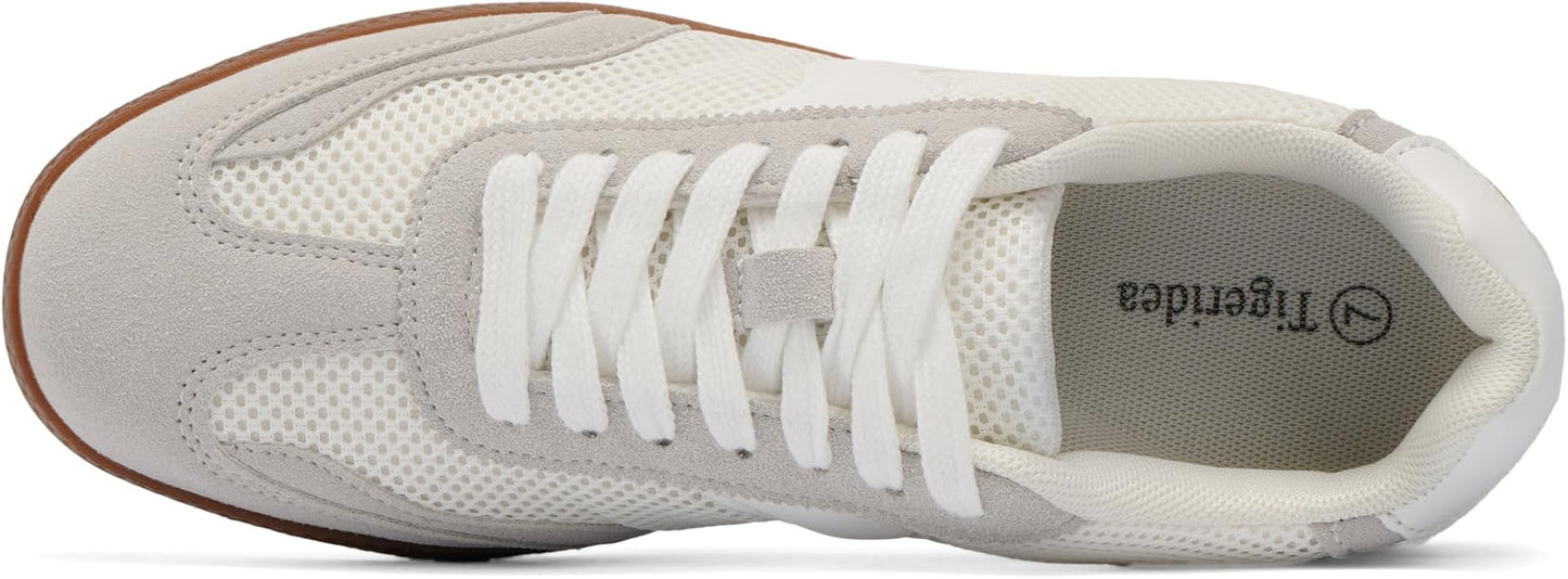 Mesh Grey White