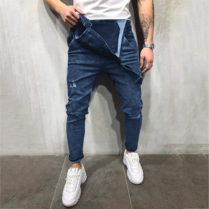 18#straight Leg Casual Pants-navy