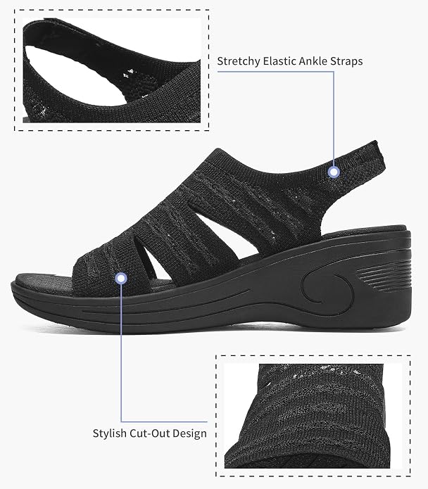 Black-openwork