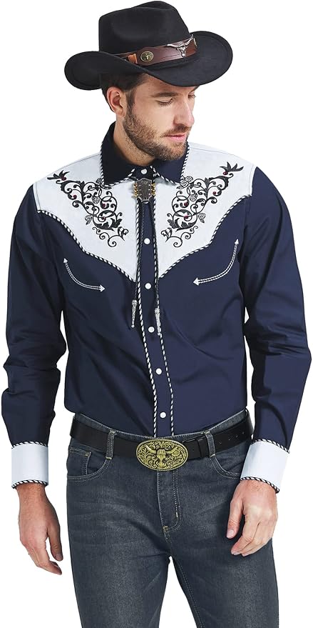 Navy Blue With Rhinestone