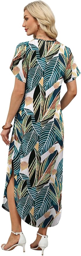 Floral Palm Leaf