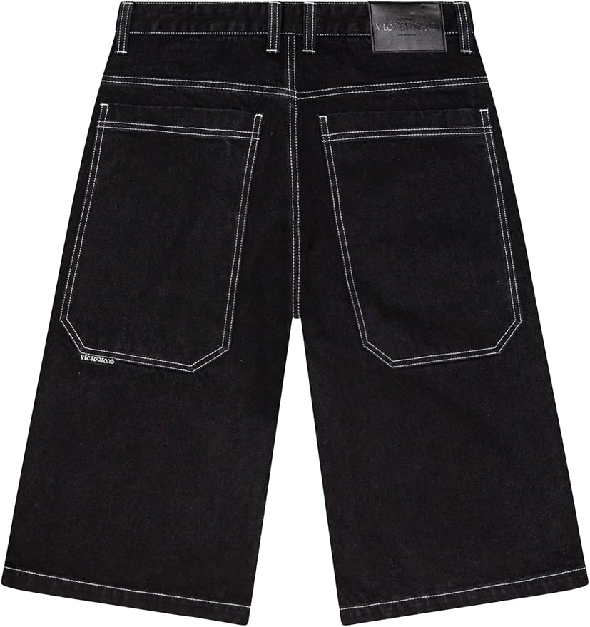 Ultra Baggy Black Jort