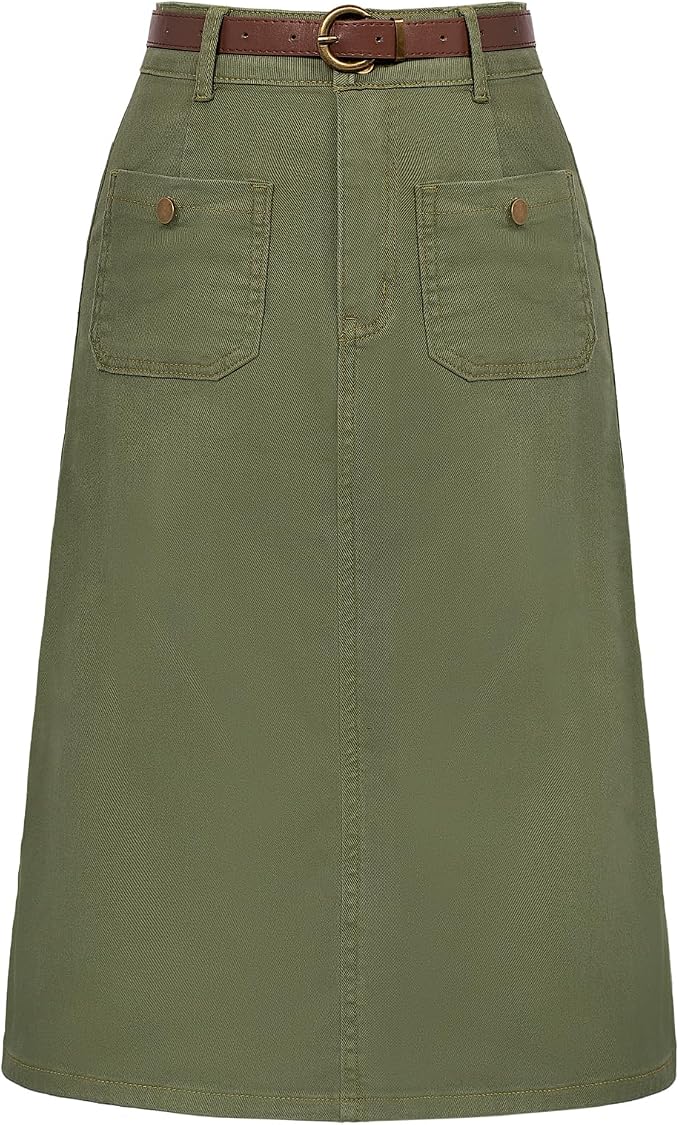 Army Green Denim