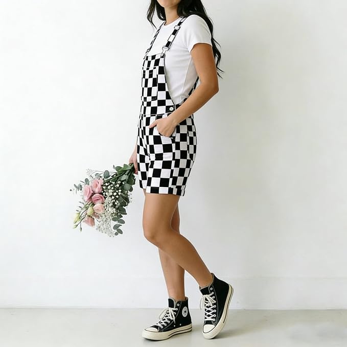 Black White Checkered