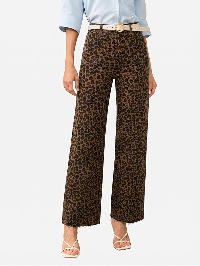 Brown Leopard Print