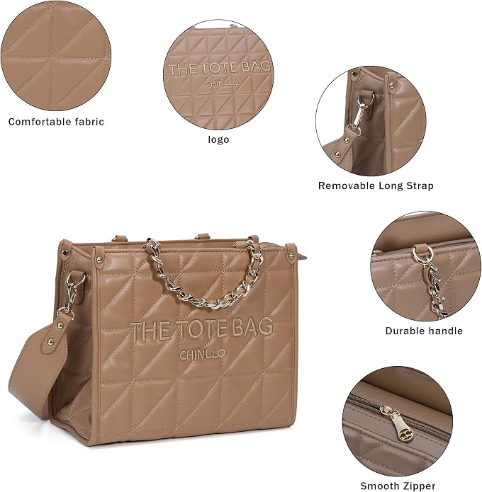 Camel-quilted