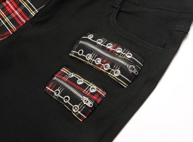 Black Red Yellow Plaid