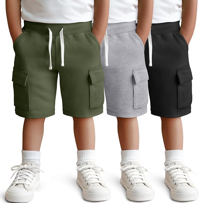 Military Green, Light Gray, Black