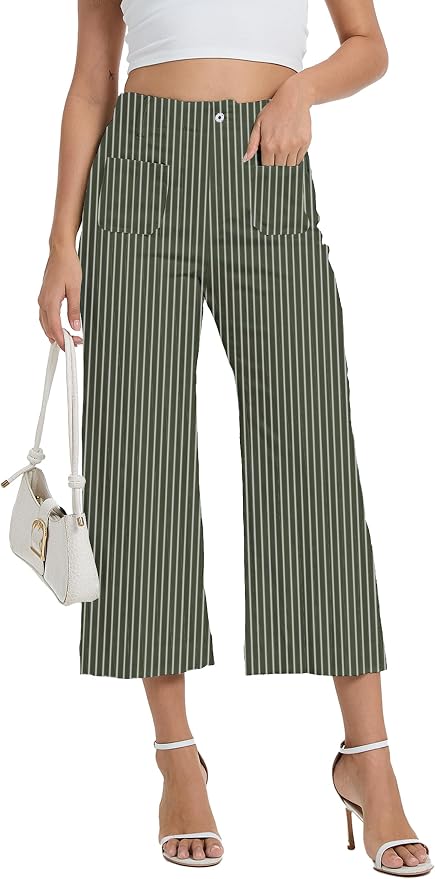 Narrow Green Stripes