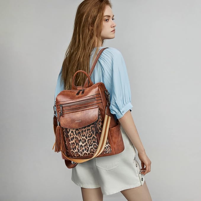 1-9 Brown With Leopard