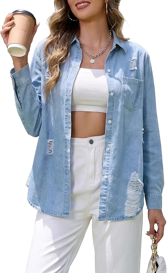 Ripped Blue