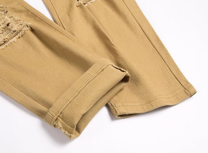 Ripped Khaki