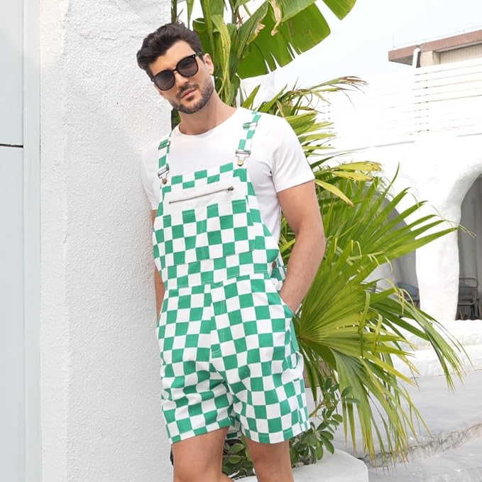 Green Overall-short