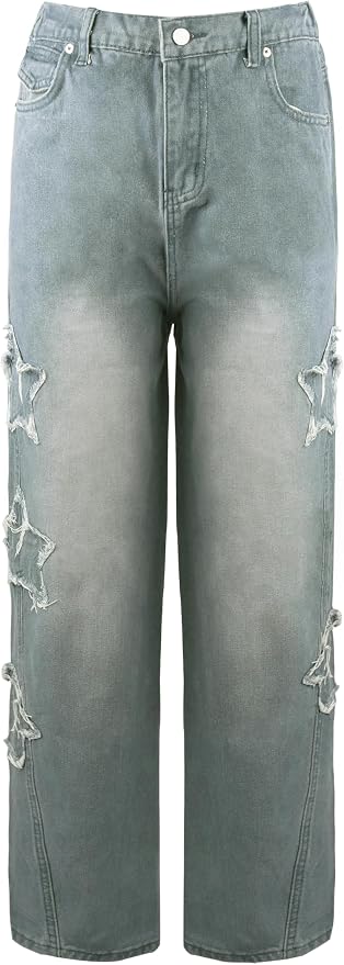 Star Print Blue