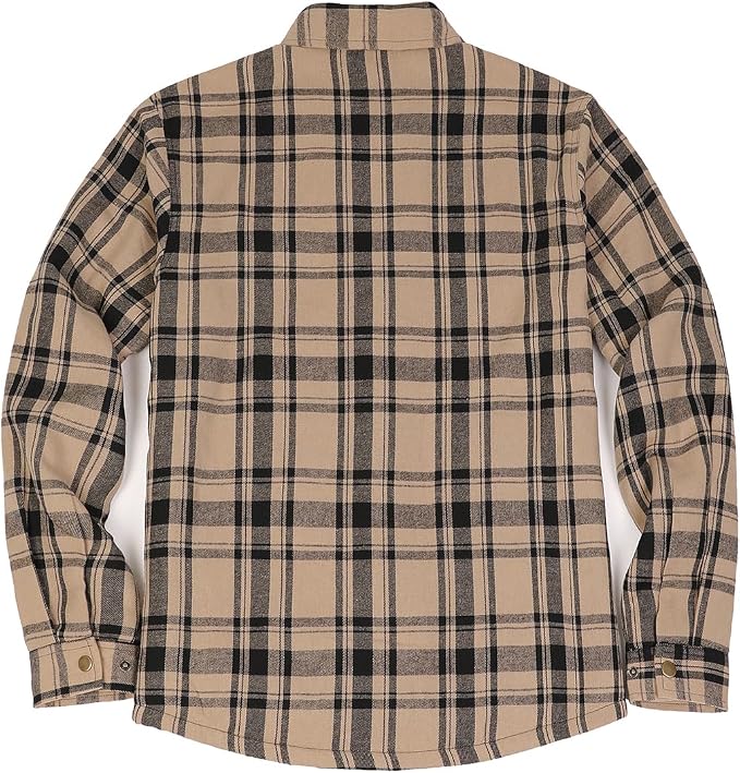 Sherpa Lined Khaki Black