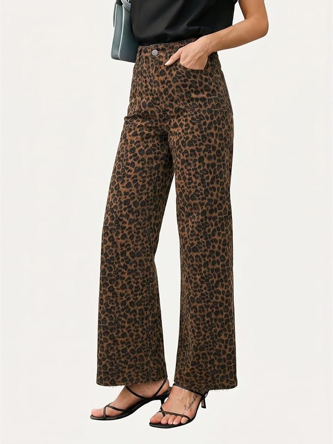 Brown Leopard Print