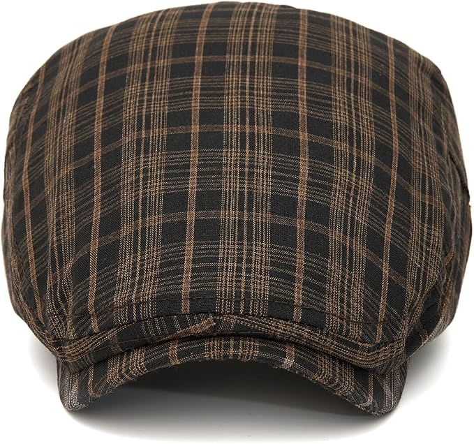Plaid Black Brown