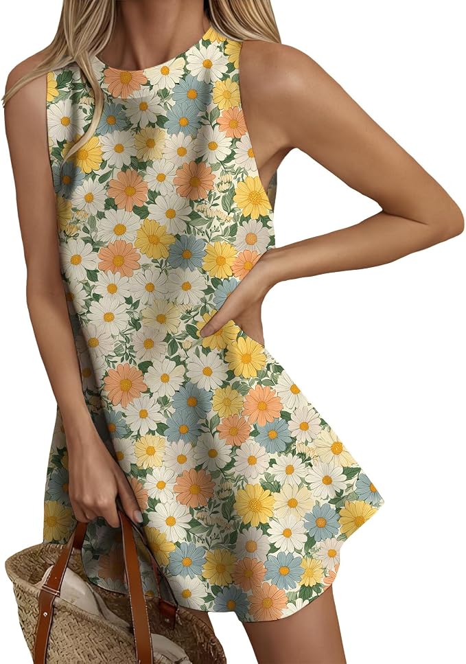 Boho Floral Dress 16