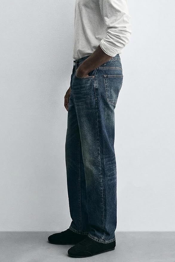 Dark Blue Ripped
