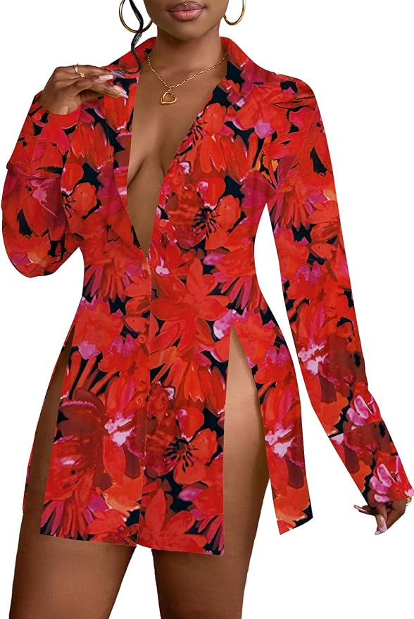 Floral Red